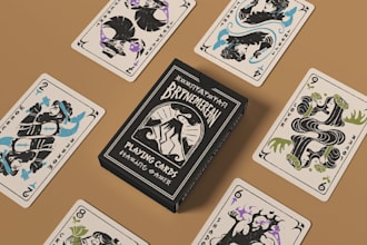 design custom tarot, oracle, tcg, zodiac, and playing cards for board games
