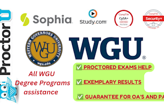 wgu oa, pa, proctor u, lockdown browse, examplify