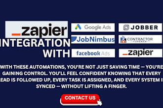 integrate facebook ads, google ads with jobber contactor foreman, jobnimbus