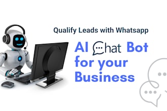 build a whatsapp ai chatbot to qualify and convert leads with chatgpt