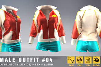 create a new outfit for your vrchat avatar, furry avatar and vtuber model