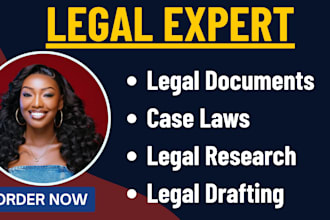 do legal drafting, contracts, agreements, research, motions, case laws, briefs