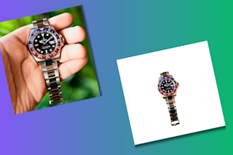 remove background from product images transparent or white for ecommerce