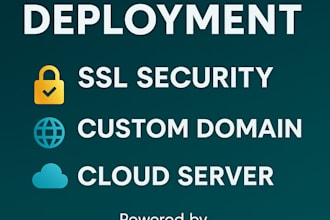 set up website with SSL and custom domain on cloud server