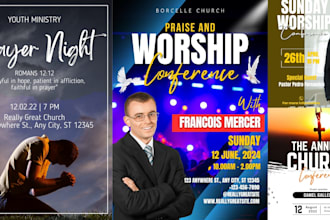 design church event party crusade club instagram flyer epk postcard design