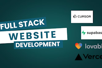 build website web app with nextjs, nodejs, cursor ai, shadcn ui, supabase