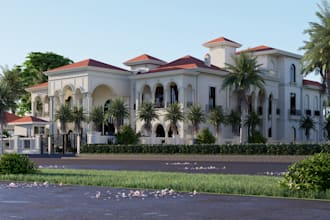 create 3d architectural design and visualization