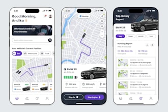 build geolocation app, gps tracking app, navigation app, taxi booking app, vpn