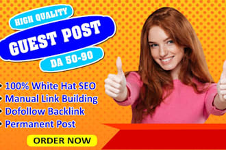do linkbuilding on high authority websites with dofollow backlinks