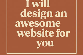 build a custom wix, squarespace, or framer website for your brand