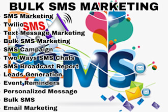develop your sales with bulk SMS marketing to US or your targeted country SMS