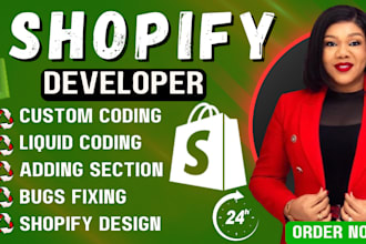 be your shopify expert in liquid coding clone bugs fix store design custom edit