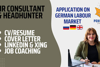 create professional job application documents and coach your job search