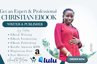 be christian writer book editor religion missionary ebook writer prayer journal