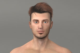 aaa 3d character model, realistic humans, creatures, sci fi, 4k texture, ue5 rig