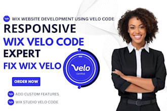 fix wix velo code development wix website design wix redesign wix seo wix studio