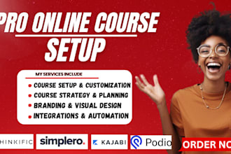 build online course on learnwords thinkific kajabi podia simplero learnpress