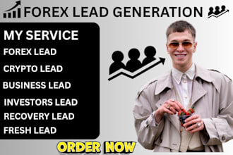 generate fresh hot forex leads, recovery leads, live forex leads in any country