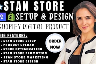 setup stan store, stan store digital products, shopify digital products, beacons