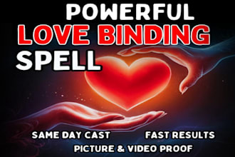 cast a deep love binding fast obsession and lust attraction spell that works