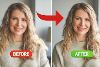 fix blurry photos and enhance image quality professionally