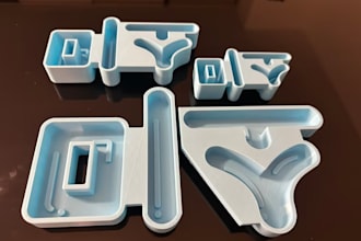 do 3d mold design, silicon mold , mold design, chocolate mold