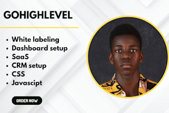 customize, manage, build gohighlevel white label, ghl saas crm, css, javascript