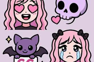 create eye catching stream overlays, panels, and emotes