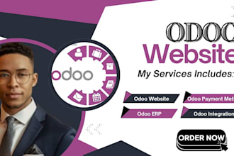 redesign odoo website fix odoo  website odoo payment integration odoo ecommerce