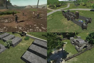 create arma 3 arma reforger, dayz, scum mods, retexture,maps and scripts