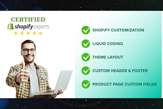 customize shopify themes and fix liquid coding bugs