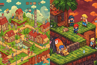 create and animate professional pixel art for you