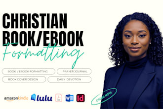 design, format amazon christian ebook, daily devotion, journal prayer book KDP