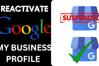 reinstate and reactivate suspended google my business profile and listing