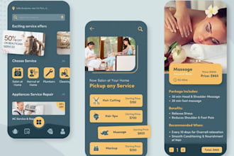 build home service app, handyman app taskrabbit clone app