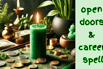cast a spell for open doors and career success