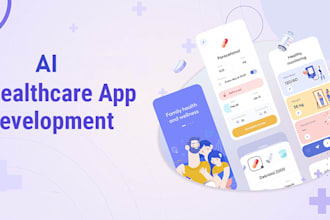 create healthcare app, do healthcare ai website, ai medical app development