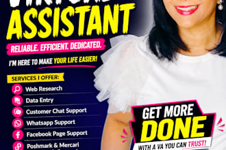 be your personal assistant and ecommerce management
