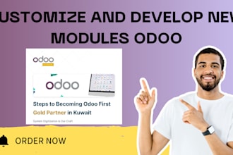customize and develop new modules odoo
