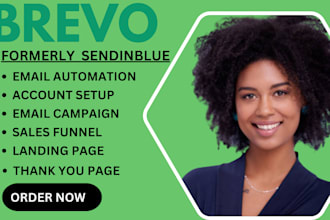 setup brevo email campaign, email automation  editable brevo newsletter mailwizz