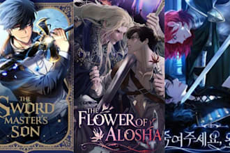 do anime manhwa webtoon cover manga comic light graphic novel shonen webnovel