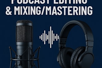 edit, clean up and mix your podcast