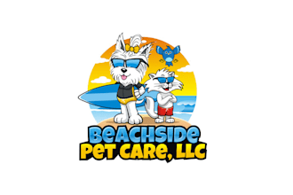 design animals pet surfing and biking community logo