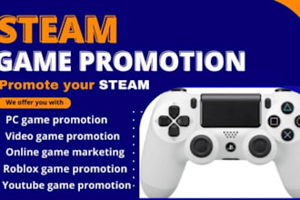 do a steam game promotion to increase your steam game wishlists and visibility