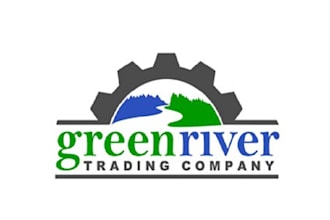 design artwork green river trading company logo