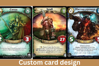 design detailed tcg card, game card, pokemon, yugioh, playing card and sport car