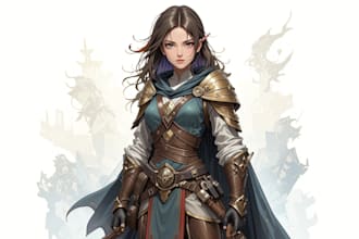 make a pixel art mini for your online dnd game