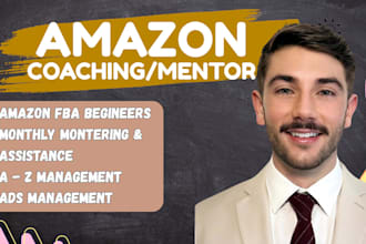 be your amazon fba consultant, ppc ads expert, coach and mentor