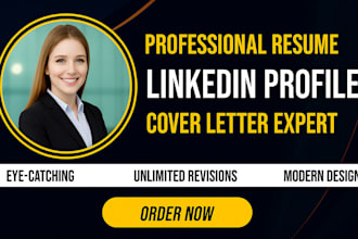 create ats resumes writing, or executive resume cv design