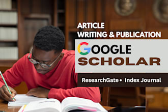 write and publish research article in google scholar peer reviewed index journal